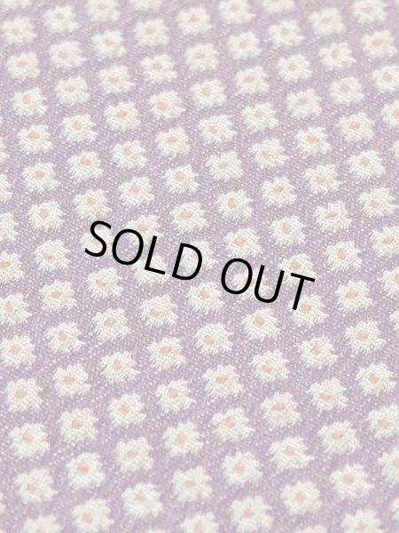 画像7: M0818E  女性用 単衣  シルク(正絹)   紫色, かのこ 【中古】 【USED】 【リサイクル】 ★★☆☆☆ (7)