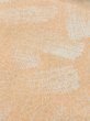 画像7: M0818S  女性用 単衣  シルク（正絹） 淡い 薄い 橙色, 葉 【中古】 【USED】 【リサイクル】 ★★★★☆ (7)