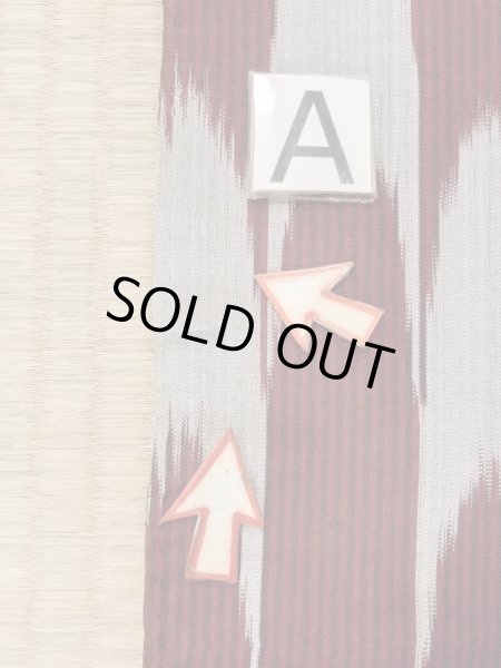 画像12: M0818U  女性用 単衣  シルク(正絹)   えんじ, 縞 【中古】 【USED】 【リサイクル】 ★☆☆☆☆ (12)