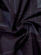 画像10: M0818Y  女性用 単衣  シルク（正絹）   紺, 四角 【中古】 【USED】 【リサイクル】 ★★☆☆☆ (10)