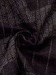 画像9: M0819A  女性用 単衣  ウール   黒, 縞 【中古】 【USED】 【リサイクル】 ★★☆☆☆ (9)