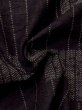画像10: M0819A  女性用 単衣  ウール   黒, 縞 【中古】 【USED】 【リサイクル】 ★★☆☆☆ (10)