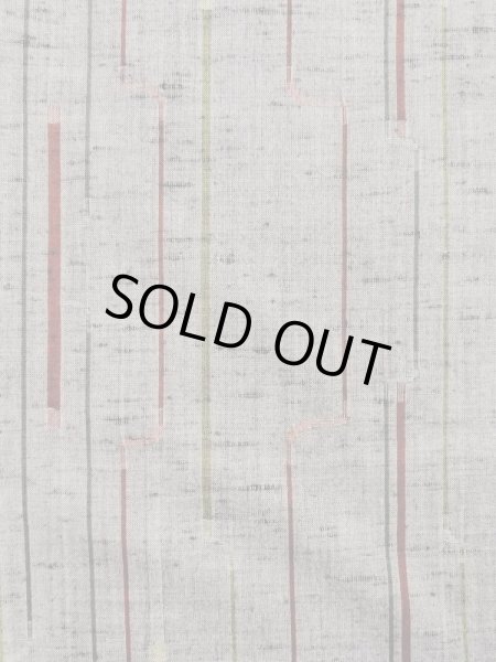 画像4: M0819C Mint  女性用 単衣  ウール   灰色, 線 【中古】 【USED】 【リサイクル】 ★★★★☆ (4)