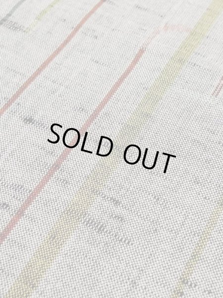 画像8: M0819C Mint  女性用 単衣  ウール   灰色, 線 【中古】 【USED】 【リサイクル】 ★★★★☆ (8)