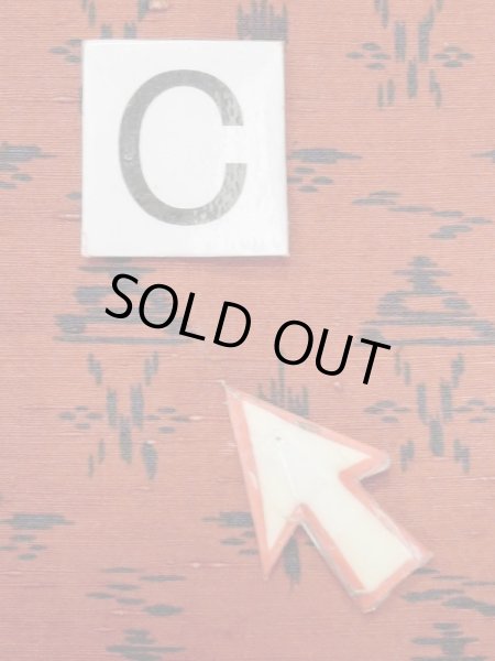 画像14: M0829C  女性用 道行  シルク（正絹）   朱赤, 抽象的模様 【中古】 【USED】 【リサイクル】 ★★☆☆☆ (14)