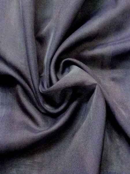 画像8: M0829D Mint  女性用 道行 薄物 シルク(正絹) 淡い 灰色がかった 紫色, ぼかし 【中古】 【USED】 【リサイクル】 ★★★★☆ (8)