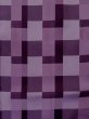 画像4: M0829K  女性用 雨コート  化繊   紫色, チェック柄 【中古】 【USED】 【リサイクル】 ★★☆☆☆ (4)