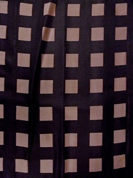 画像3: M0829P  女性用 雨コート  化繊  深い 茶色, チェック柄 【中古】 【USED】 【リサイクル】 ★★★☆☆ (3)