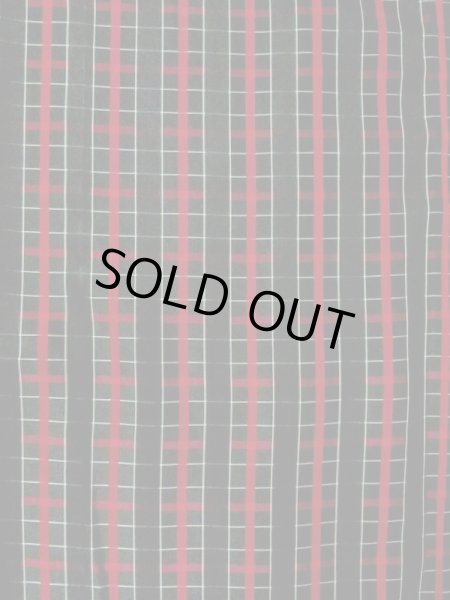 画像3: M0829R  女性用 雨コート  化繊   黒, チェック柄 【中古】 【USED】 【リサイクル】 ★★★☆☆ (3)