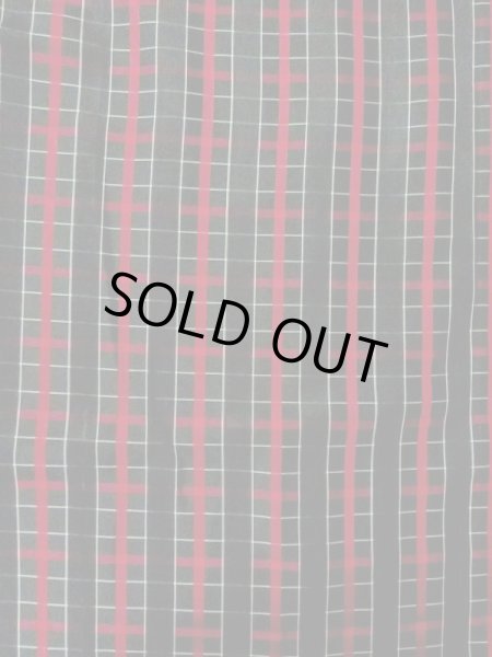 画像4: M0829R  女性用 雨コート  化繊   黒, チェック柄 【中古】 【USED】 【リサイクル】 ★★★☆☆ (4)