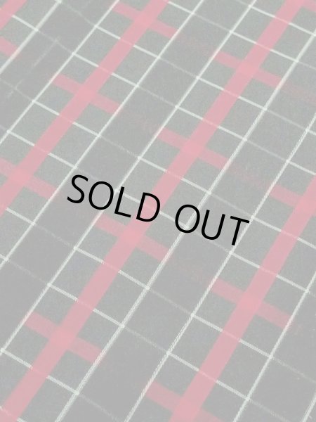 画像7: M0829R  女性用 雨コート  化繊   黒, チェック柄 【中古】 【USED】 【リサイクル】 ★★★☆☆ (7)