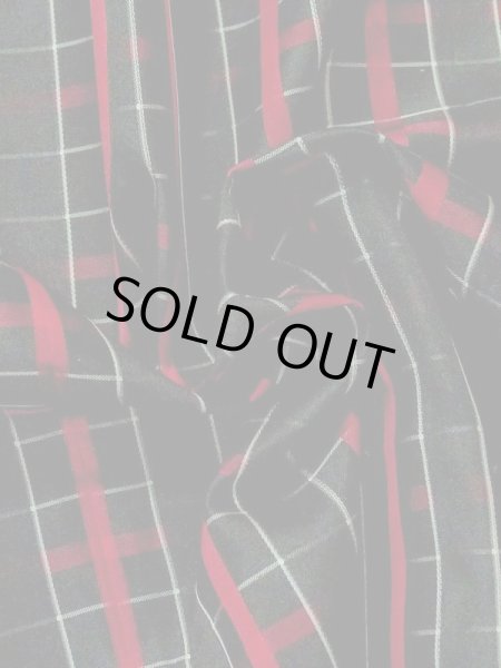 画像10: M0829R  女性用 雨コート  化繊   黒, チェック柄 【中古】 【USED】 【リサイクル】 ★★★☆☆ (10)