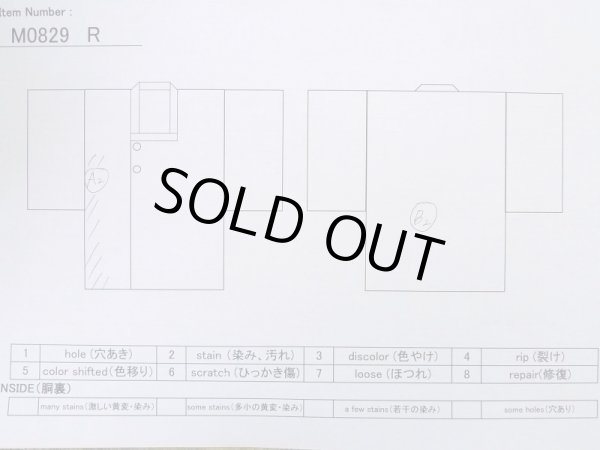 画像11: M0829R  女性用 雨コート  化繊   黒, チェック柄 【中古】 【USED】 【リサイクル】 ★★★☆☆ (11)