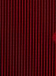 画像6: M0829T  女性用 道行  化繊  鮮やか 赤色, 縞 【中古】 【USED】 【リサイクル】 ★★★☆☆ (6)