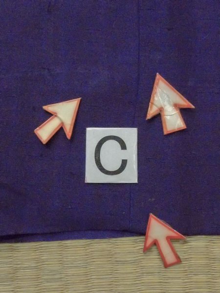 画像14: M0830D  女性用 道行  シルク(正絹)  鮮やか 紫色, ぼたん 【中古】 【USED】 【リサイクル】 ★☆☆☆☆ (14)