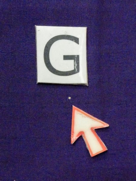 画像18: M0830D  女性用 道行  シルク(正絹)  鮮やか 紫色, ぼたん 【中古】 【USED】 【リサイクル】 ★☆☆☆☆ (18)