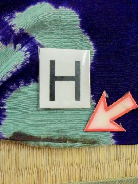 画像19: M0830D  女性用 道行  シルク(正絹)  鮮やか 紫色, ぼたん 【中古】 【USED】 【リサイクル】 ★☆☆☆☆ (19)