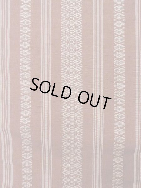 画像2: M0901F 半幅帯 女性用着物 シルク(正絹)   えんじ 献上柄 【中古】 【USED】 【リサイクル】 ★★☆☆☆ (2)