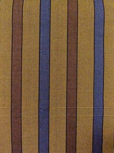 画像2: M0901M 半幅帯 女性用着物 シルク(正絹)   茶色 縞 【中古】 【USED】 【リサイクル】 ★★★☆☆ (2)