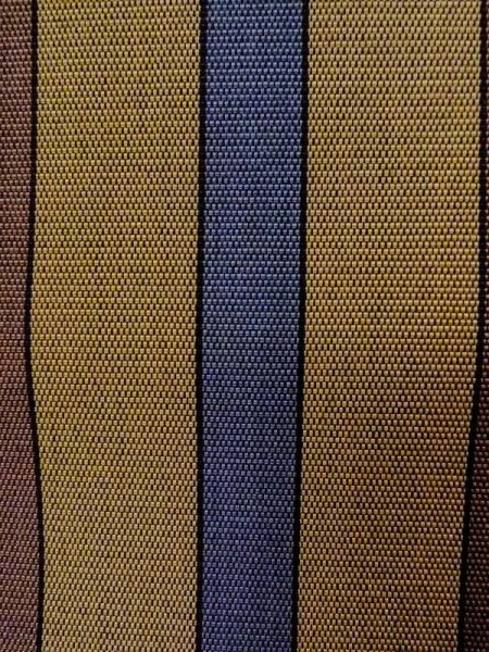 画像3: M0901M 半幅帯 女性用着物 シルク(正絹)   茶色 縞 【中古】 【USED】 【リサイクル】 ★★★☆☆ (3)