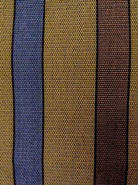 画像5: M0901M 半幅帯 女性用着物 シルク(正絹)   茶色 縞 【中古】 【USED】 【リサイクル】 ★★★☆☆ (5)