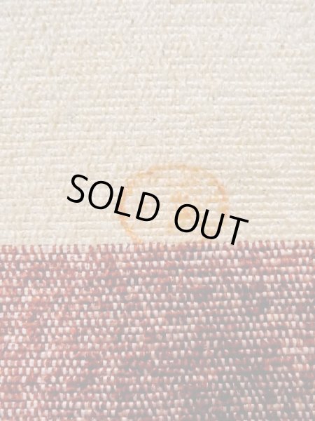 画像8: M0901O 半幅帯 女性用着物 混   オフ　ホワイト 縞 【中古】 【USED】 【リサイクル】 ★★★☆☆ (8)