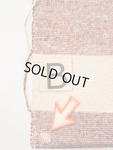 画像11: M0901O 半幅帯 女性用着物 混   オフ　ホワイト 縞 【中古】 【USED】 【リサイクル】 ★★★☆☆ (11)