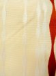 画像4: M0901V 半幅帯 女性用着物 シルク（正絹）   オフ　ホワイト 抽象的模様 【中古】 【USED】 【リサイクル】 ★☆☆☆☆ (4)