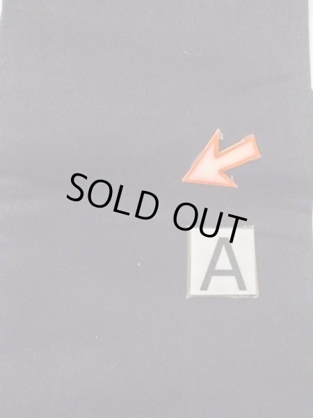 画像5: M0902A 半幅帯 女性用着物 綿   黒  【中古】 【USED】 【リサイクル】 ★★★★☆ (5)