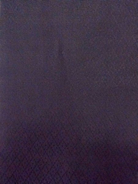 画像2: M0902B 半幅帯 女性用着物 シルク(正絹)   黒 菱 【中古】 【USED】 【リサイクル】 ★★★☆☆ (2)
