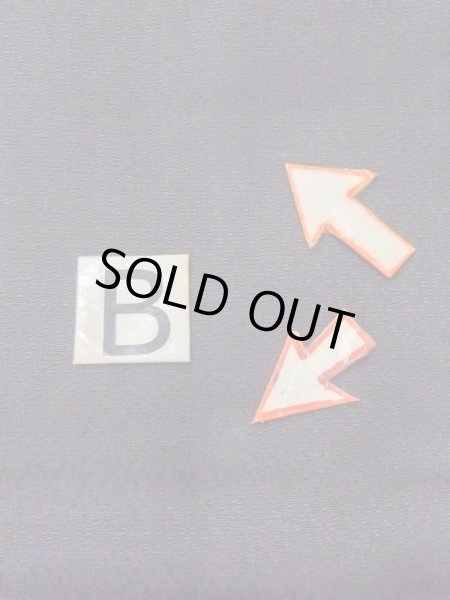 画像9: M0902B 半幅帯 女性用着物 シルク（正絹）   黒 菱 【中古】 【USED】 【リサイクル】 ★★★☆☆ (9)