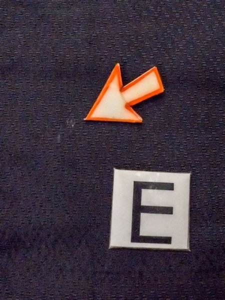 画像12: M0902B 半幅帯 女性用着物 シルク(正絹)   黒 菱 【中古】 【USED】 【リサイクル】 ★★★☆☆ (12)