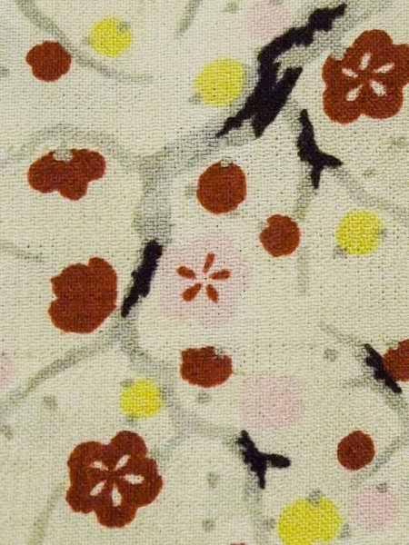 画像6: M0907D  女性用 羽織  シルク(正絹) 淡い 薄い 緑色, 梅 【中古】 【USED】 【リサイクル】 ★★☆☆☆ (6)