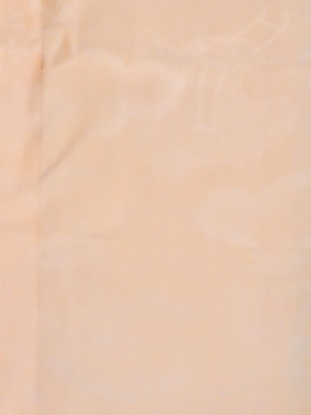 画像5: M0907E  女性用 羽織  シルク(正絹) 淡い 薄い 橙色,  【中古】 【USED】 【リサイクル】 ★★☆☆☆ (5)