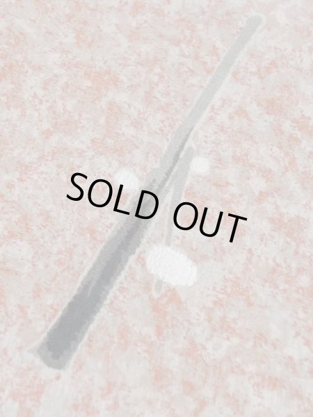 画像8: M0907F  女性用 羽織  シルク（正絹）   珊瑚色, 木 【中古】 【USED】 【リサイクル】 ★☆☆☆☆ (8)