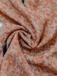 画像11: M0907F  女性用 羽織  シルク（正絹）   珊瑚色, 木 【中古】 【USED】 【リサイクル】 ★☆☆☆☆ (11)