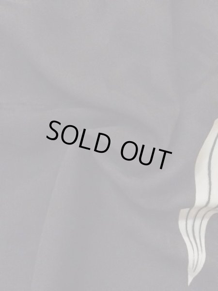 画像12: M0907J  女性用 羽織  シルク（正絹）   黒, 松/松葉 【中古】 【USED】 【リサイクル】 ★★☆☆☆ (12)