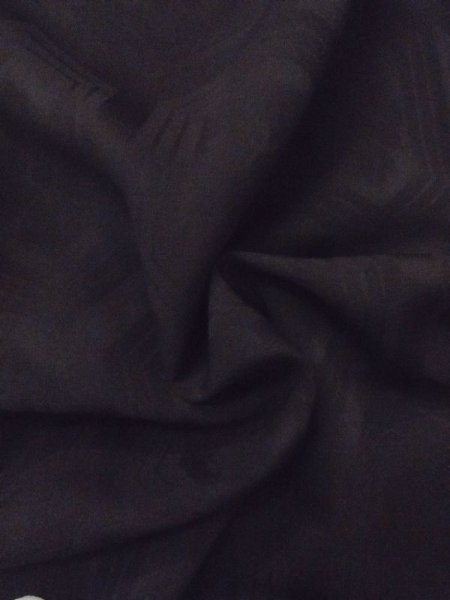 画像13: M0907J  女性用 羽織  シルク(正絹)   黒, 松/松葉 【中古】 【USED】 【リサイクル】 ★★☆☆☆ (13)