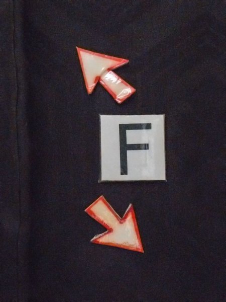 画像20: M0907J  女性用 羽織  シルク(正絹)   黒, 松/松葉 【中古】 【USED】 【リサイクル】 ★★☆☆☆ (20)