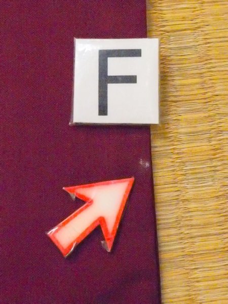 画像20: M0907L  女性用 羽織 撫子柄 シルク(正絹)  深い 赤色, ぼたん 【中古】 【USED】 【リサイクル】 ★★☆☆☆ (20)