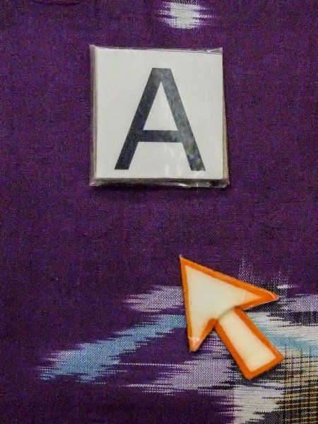 画像12: M0907N  女性用 羽織  シルク(正絹)  鮮やか 紫色, 抽象的模様 【中古】 【USED】 【リサイクル】 ★★☆☆☆ (12)