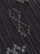 画像8: M0907S  女性用 羽織  シルク（正絹）   黒, 花 【中古】 【USED】 【リサイクル】 ★★★★☆ (8)