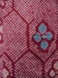 画像5: M0907T  女性用 羽織  シルク（正絹） 鮮やか 紫み 桃色, 菱 【中古】 【USED】 【リサイクル】 ★☆☆☆☆ (5)
