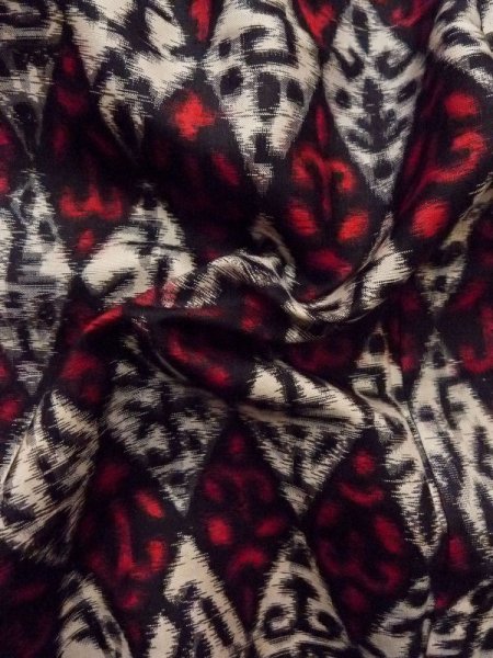 画像7: M0907V  女性用 羽織  シルク(正絹)   白, 菱 【中古】 【USED】 【リサイクル】 ★★★☆☆ (7)