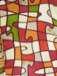 画像3: M0907W  女性用 羽織  シルク（正絹）  鮮やか マルチカラー, 抽象的模様 【中古】 【USED】 【リサイクル】 ★★☆☆☆ (3)