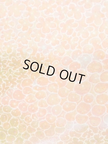 画像6: M0907Y  女性用 羽織  化繊 薄い 黄み 桃色, 花 【中古】 【USED】 【リサイクル】 ★★★★☆ (6)