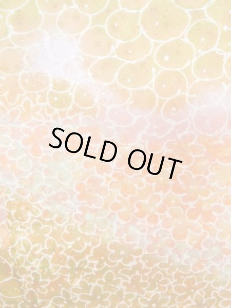 画像7: M0907Y  女性用 羽織  化繊 薄い 黄み 桃色, 花 【中古】 【USED】 【リサイクル】 ★★★★☆ (7)