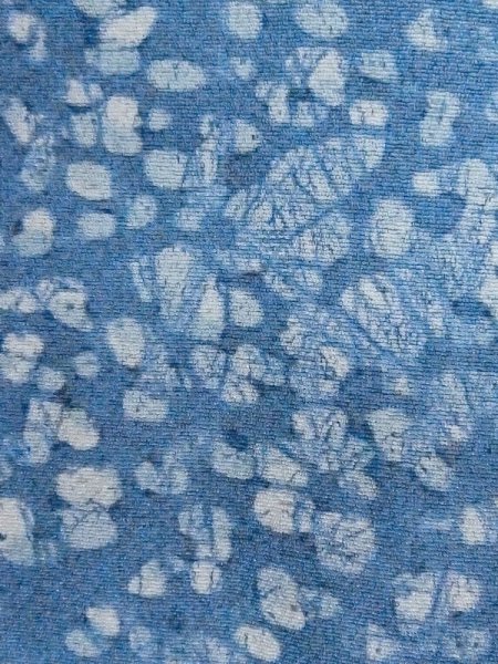 画像5: M0907Z  女性用 羽織    灰色がかった 水色, 抽象的模様 【中古】 【USED】 【リサイクル】 ★★★☆☆ (5)