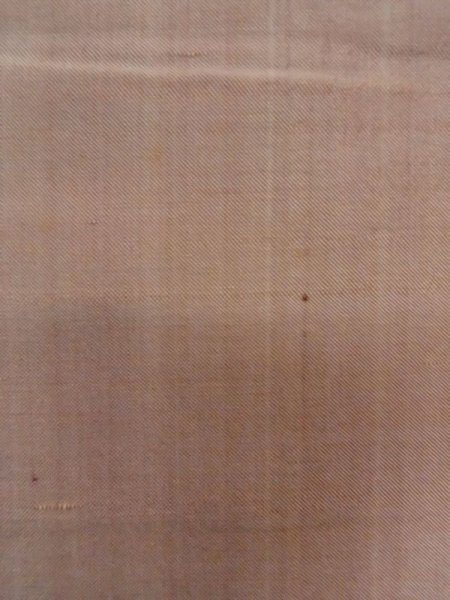 画像8: M0908B  女性用 羽織  シルク(正絹)  淡い 桃色, 菱 茶色み【中古】 【USED】 【リサイクル】 ★★☆☆☆ (8)