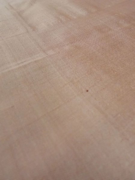 画像11: M0908B  女性用 羽織  シルク(正絹)  淡い 桃色, 菱 茶色み【中古】 【USED】 【リサイクル】 ★★☆☆☆ (11)